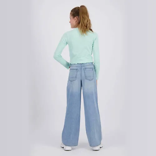 Raizzed Monaco wide leg jeans - lichtblauw, foto 4