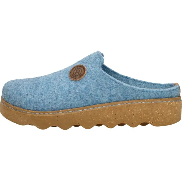Rohde Pantoffels Open Blauw