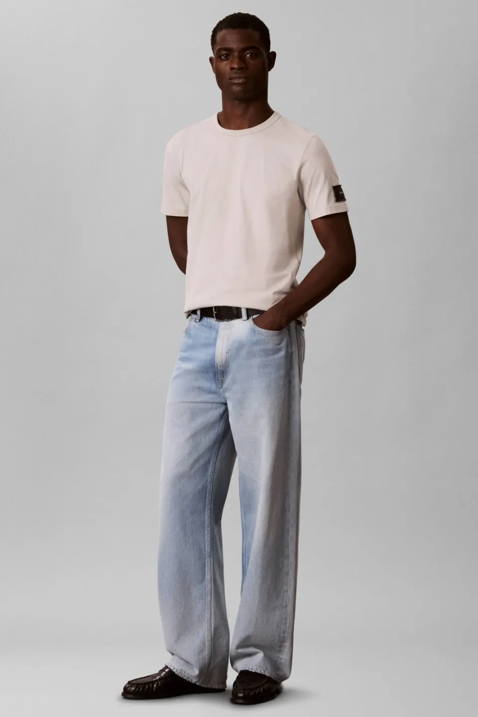 Calvin Klein JEANS regular fit T-shirt - moonstruck, foto 3