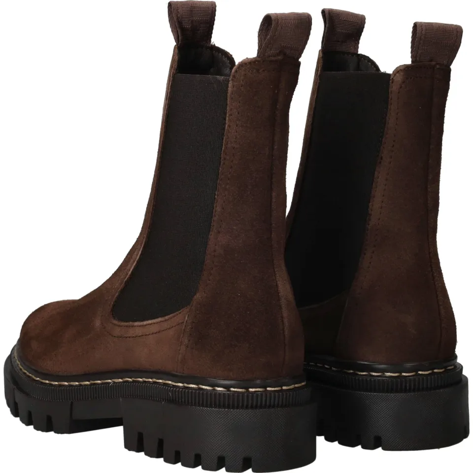 Tamaris Chelseaboots Dames Bruin, foto 3