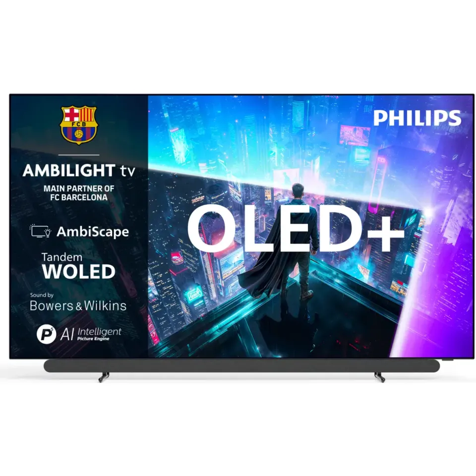 Philips 55OLED911 oled-tv zwart, foto 3