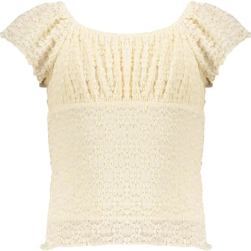 Frankie&Liberty off shoulder top ecru, foto 4
