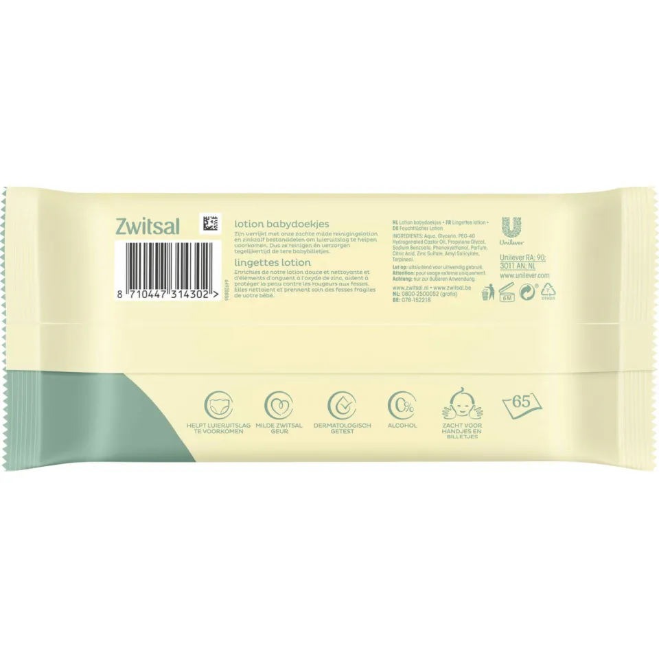Zwitsal Lotion billendoekjes, foto 5