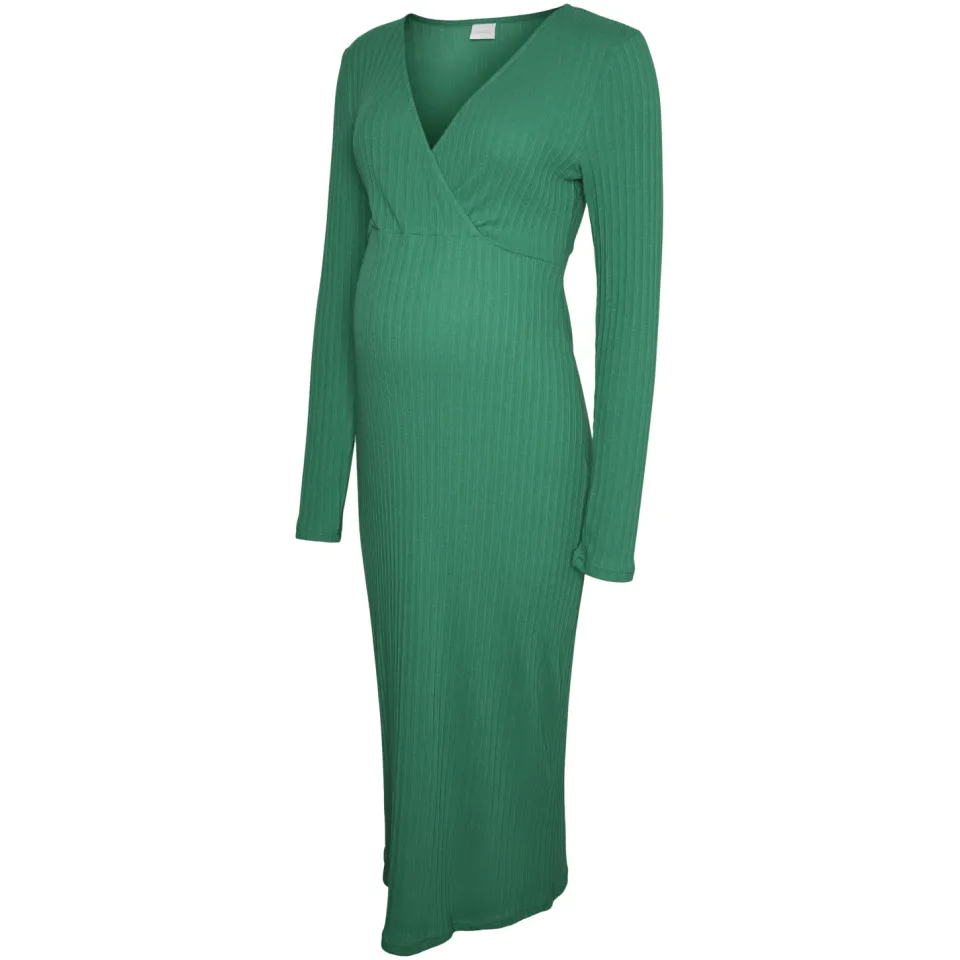 Mamalicious Mlliona Tess zwangerschapsjurk groen, foto 4