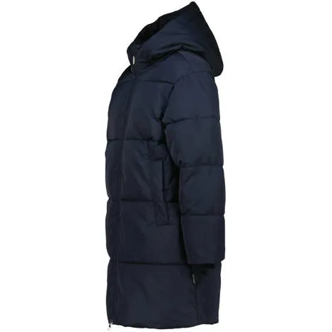 Raizzed gewatteerde winterjas donkerblauw, foto 3