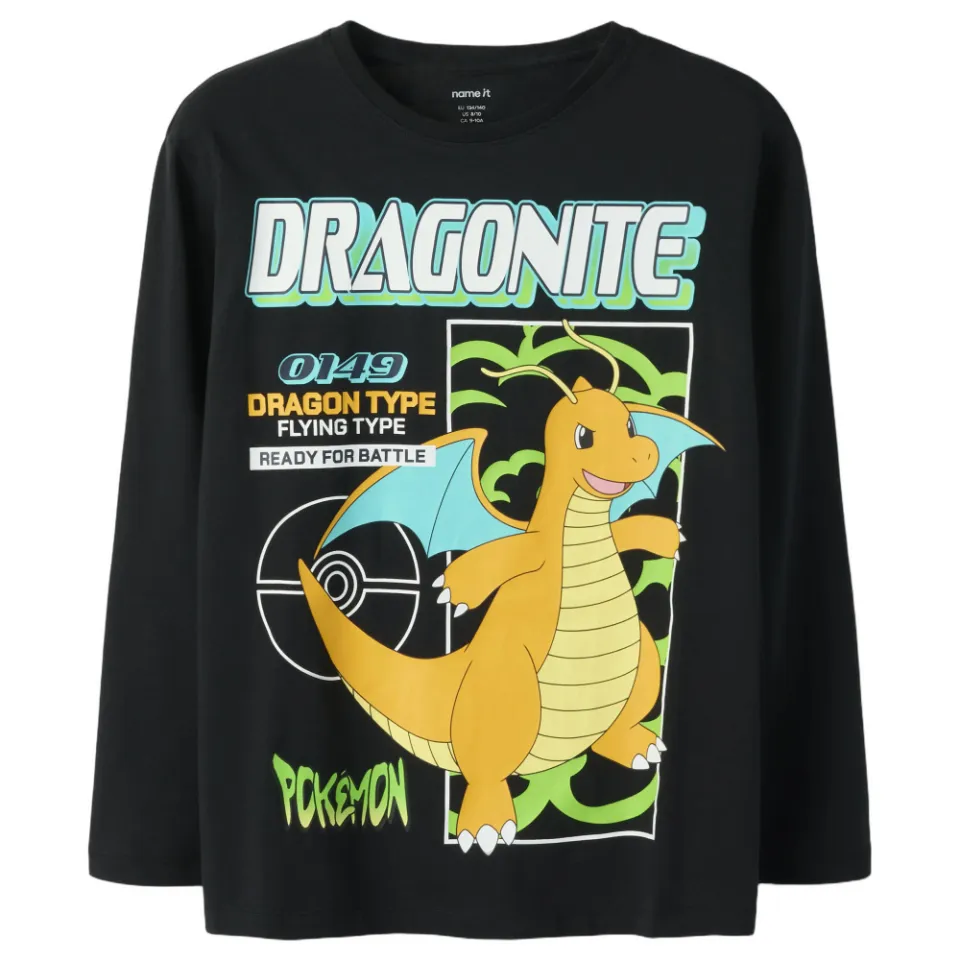 NAME IT Pokémon longsleeve zwart, foto 2