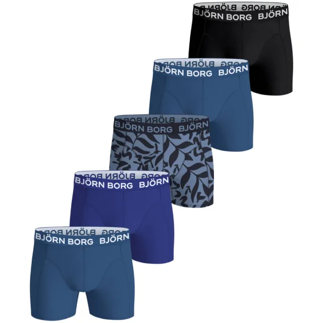 Björn Borg boxershorts blauw set van 5, foto 2