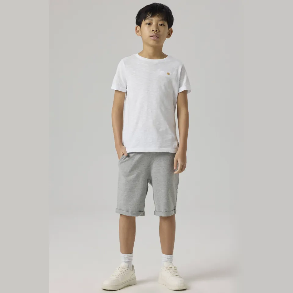 NAME IT regular fit sweatshort NKMVERMO grijs melange, foto 3
