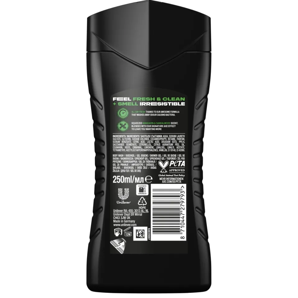 Axe Africa 3-in-1 douchegel, foto 5