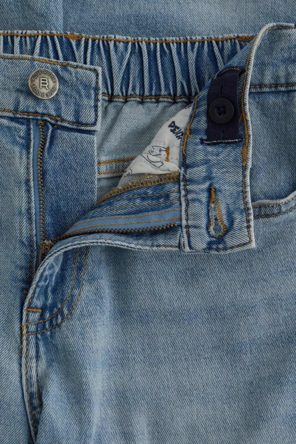 WE Fashion Blue Ridge loose fit jeans light blue denim, foto 6