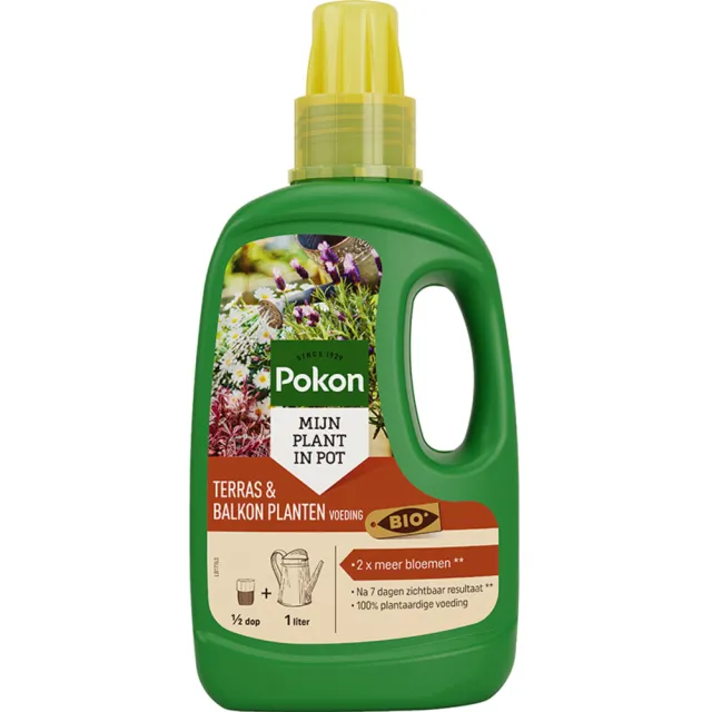 Pokon Bio Terras & Balkon Planten Voeding 500 ml