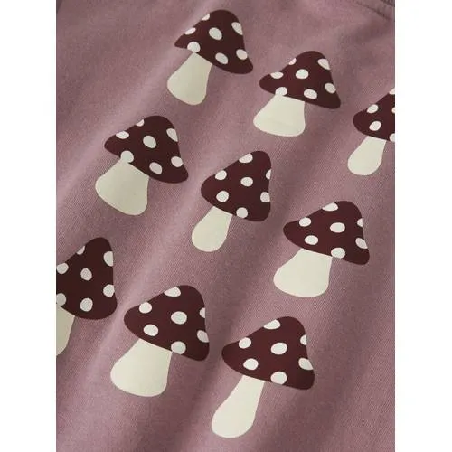NAME IT MINI sweater met backprint - lila, foto 4