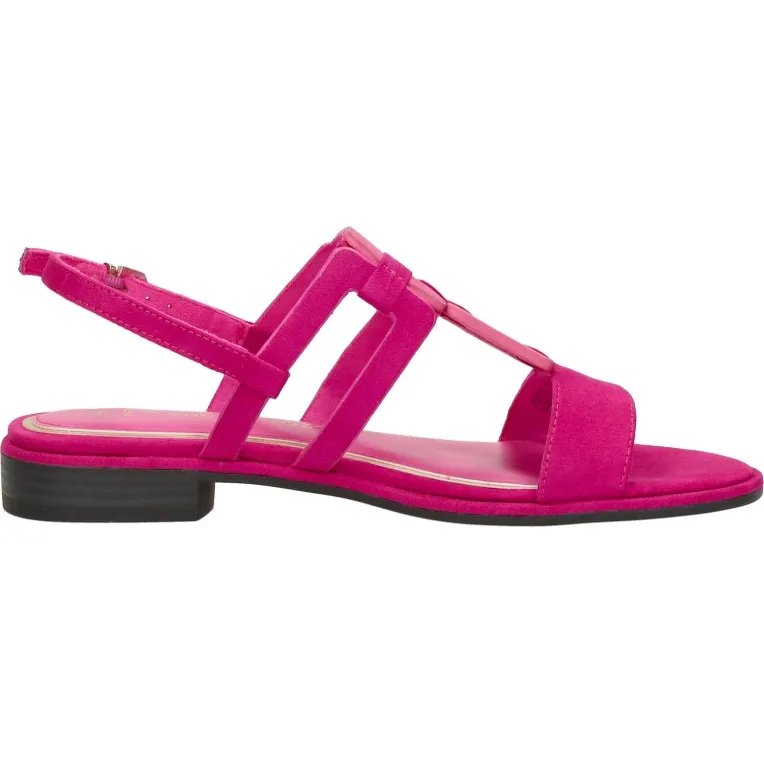 Marco Tozzi sandalen fuchsia