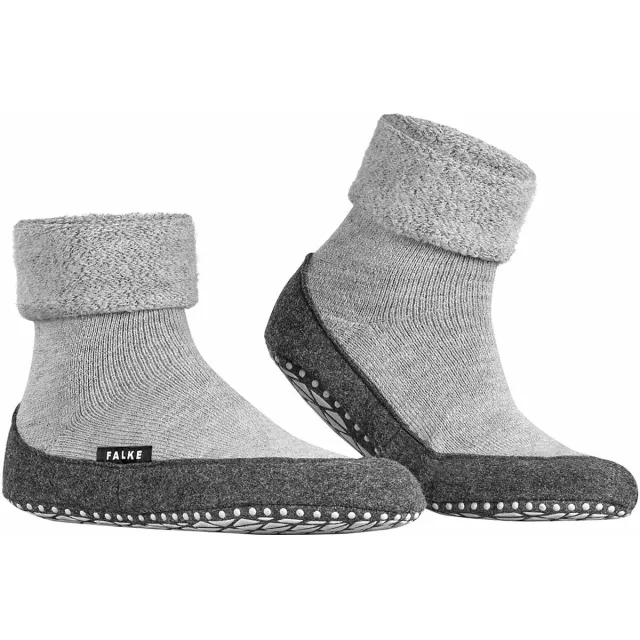 Falke Cosyshoe huissok lichtgrijs