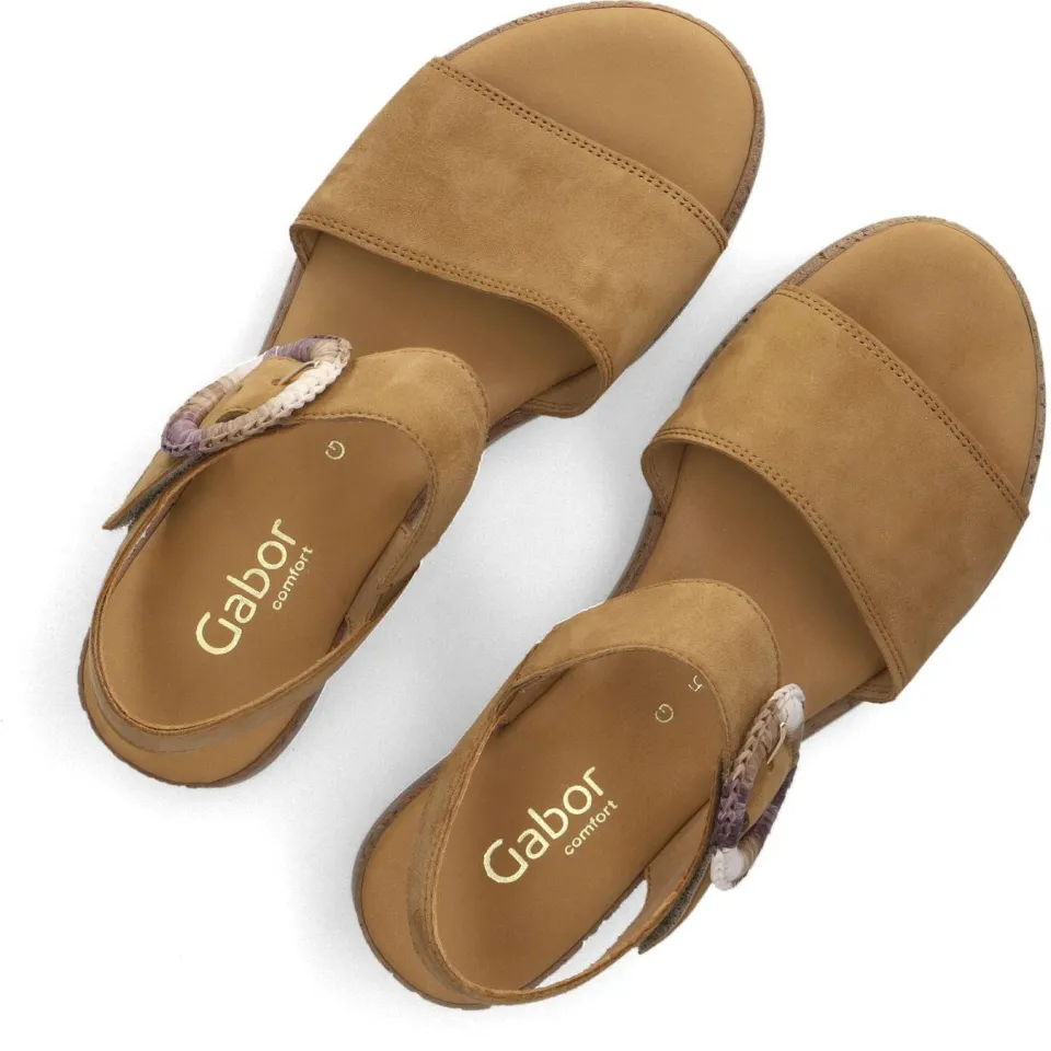 Gabor Sandalen 706 Camel, foto 4