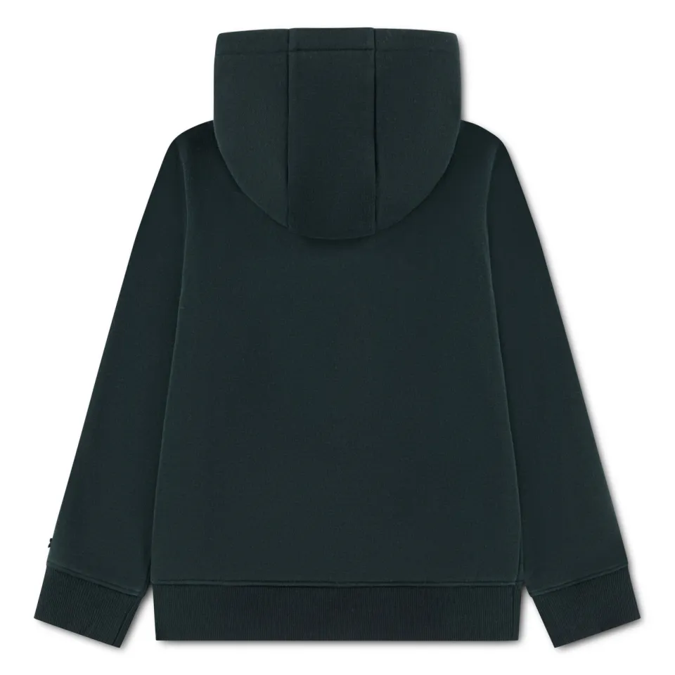 Lacoste hoodie met print - donkergroen, foto 2