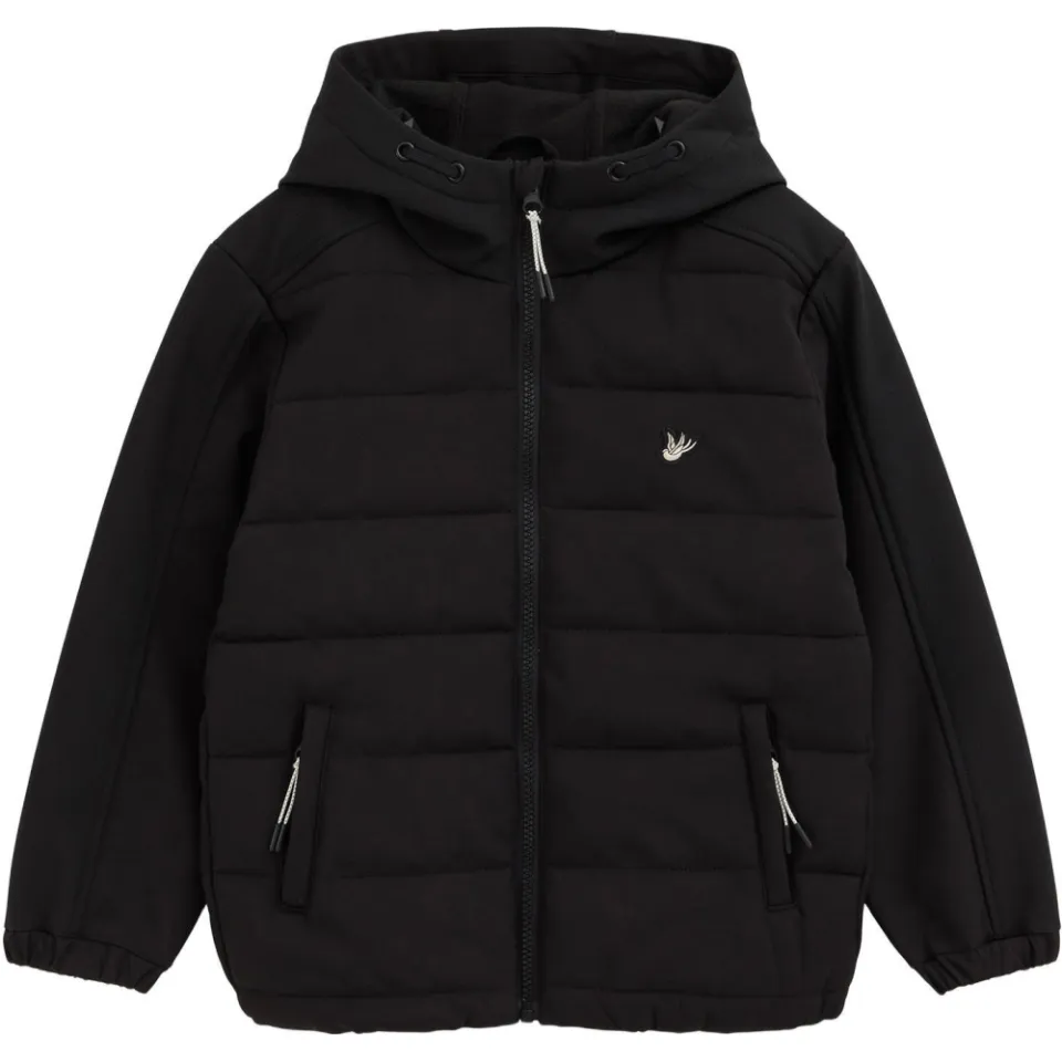 WE Fashion softshell tussenjas zwart, foto 2