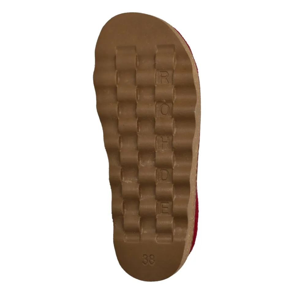 Rohde Wie Foggia D slippers rood, foto 7