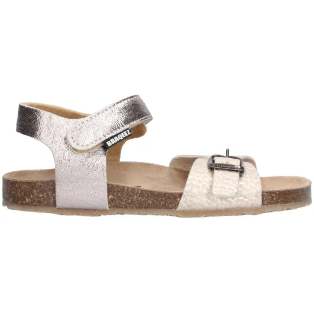 Braqeez sandalen rosé metallic