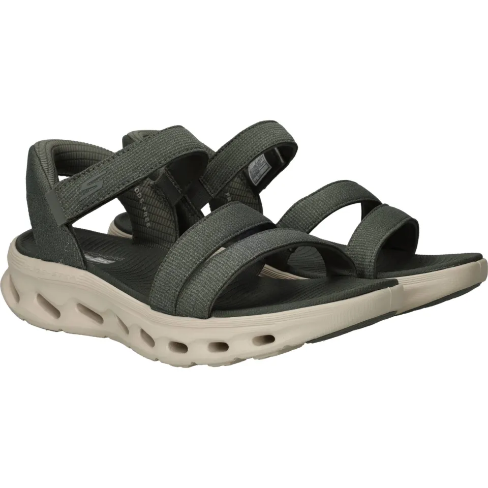 Skechers Go Walk Glide-Step 2.0 sandalen groen, foto 3