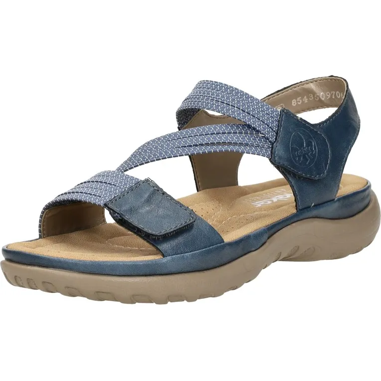 Rieker sandaal blauw, foto 4