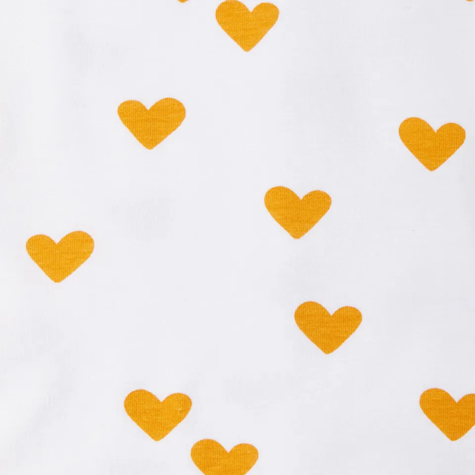 Little Label pyjama wit met hartjes print, foto 5