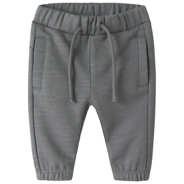 Lil' Atelier Baby regular fit joggingbroek grijs, foto 2