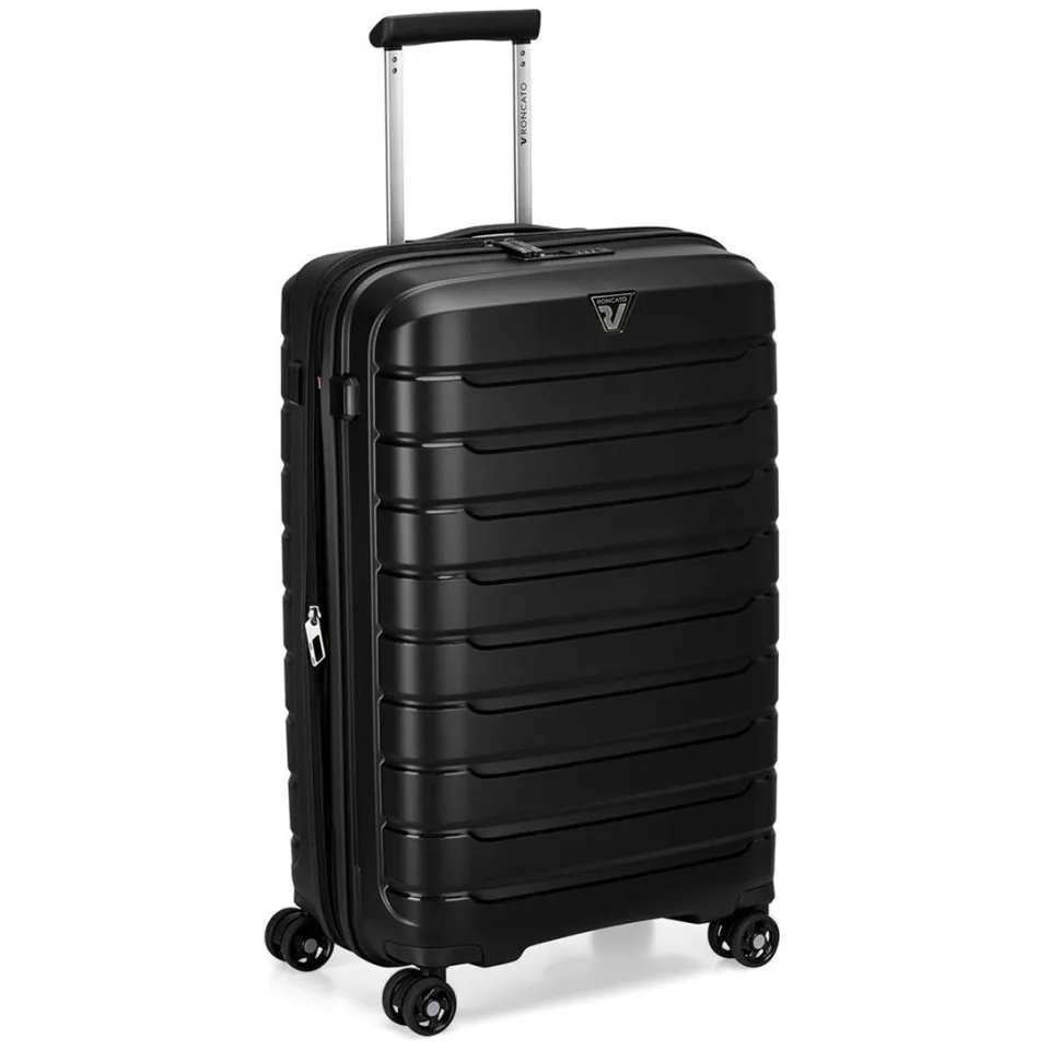Roncato B-Flying 68 reiskoffer zwart, foto 4