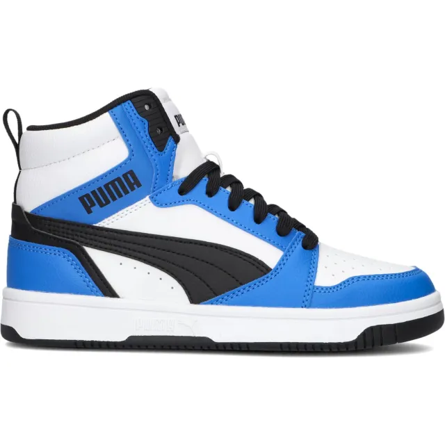 Puma Rebound V6 Mid hoge sneaker blauw