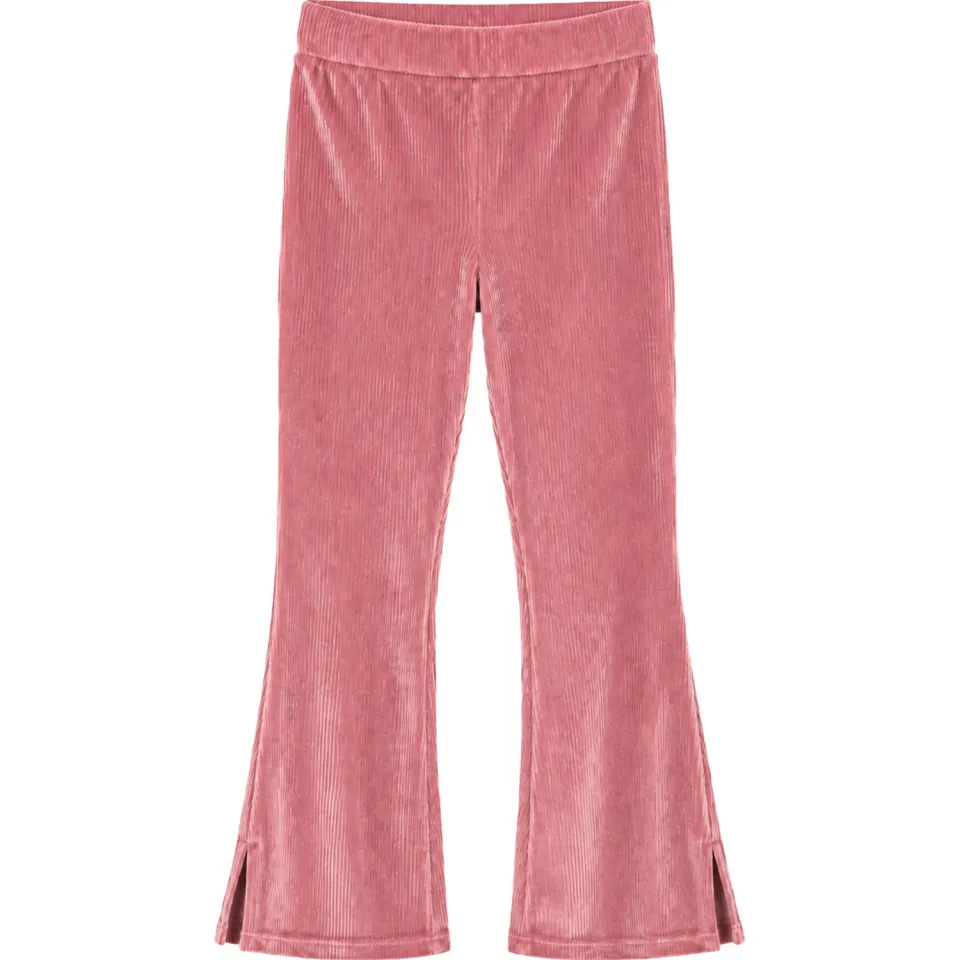 B.Nosy fluwelen flared broek roze, foto 2