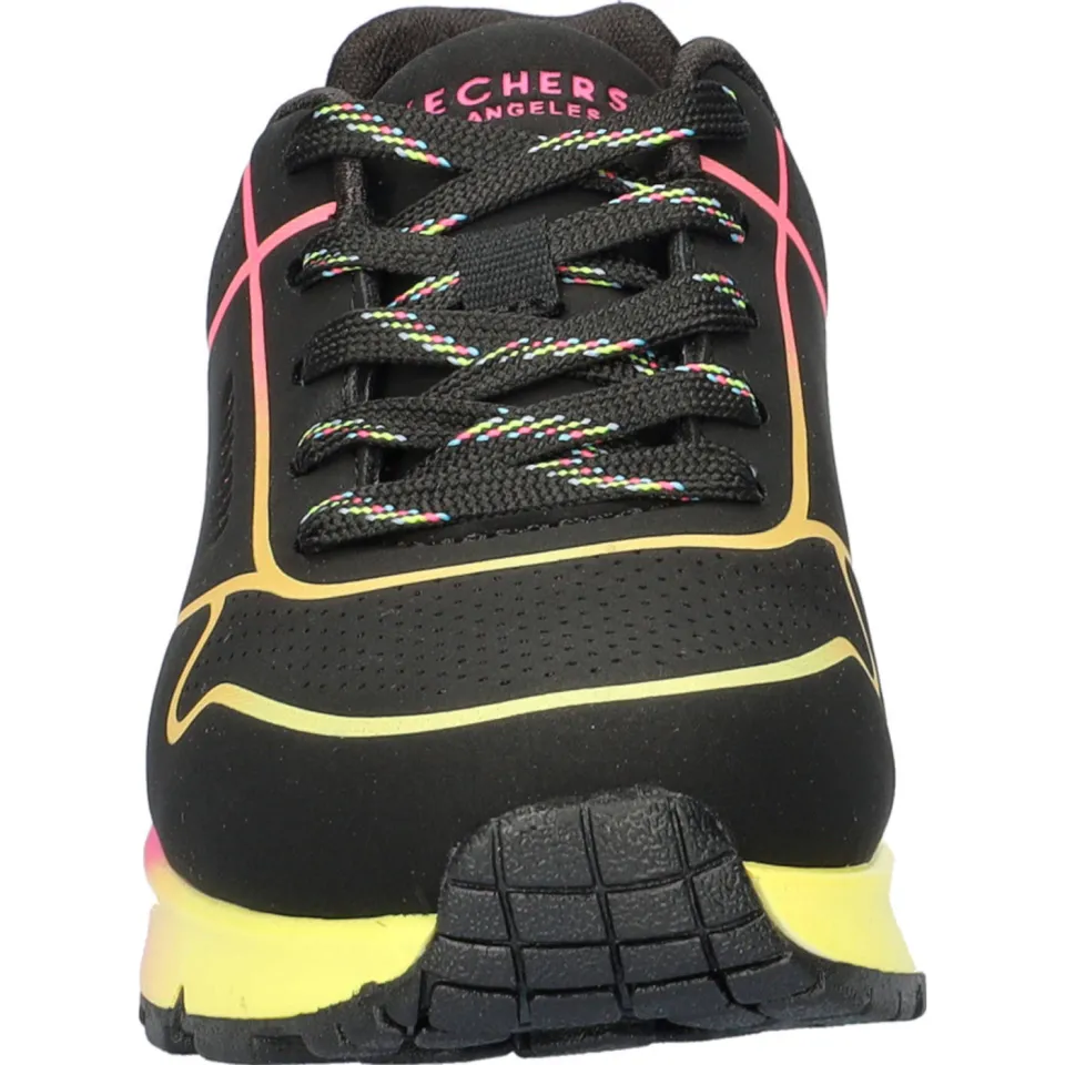 Skechers Uno Gen 1 sneakers zwart multi, foto 4