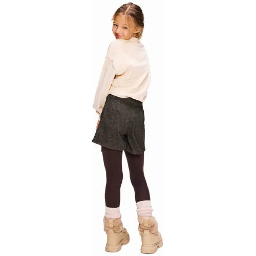 Retour Jeans oversized cropped sweater met tekst - beige, foto 3