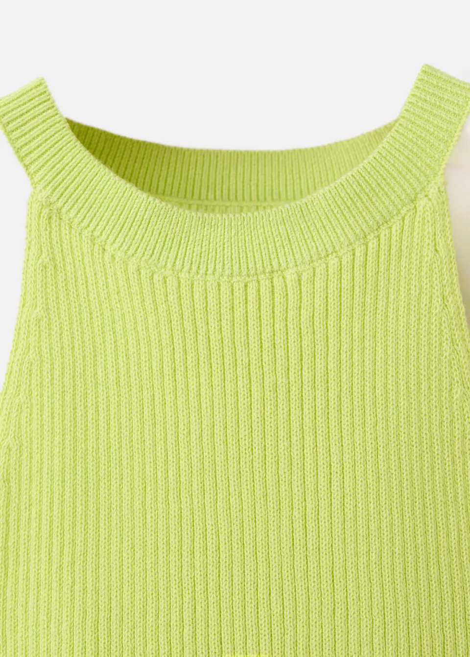 Mango Kids haltertop limegroen, foto 5