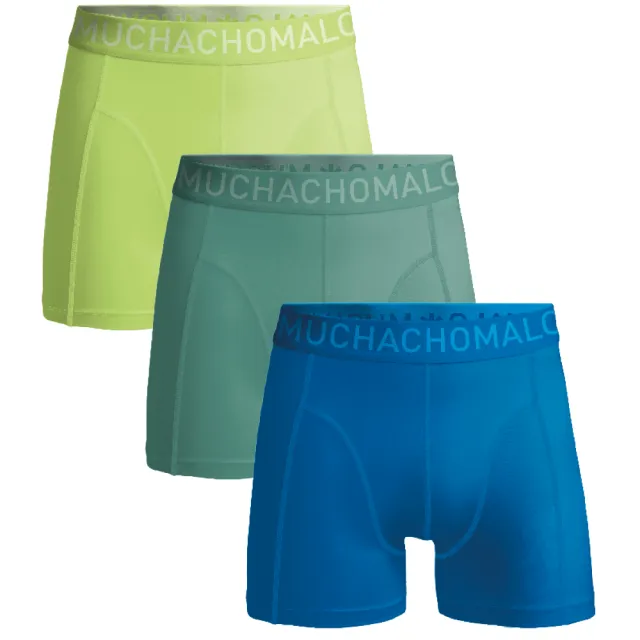 Muchachomalo Heren 3-pack Boxershorts Microfiber Veelkleurig