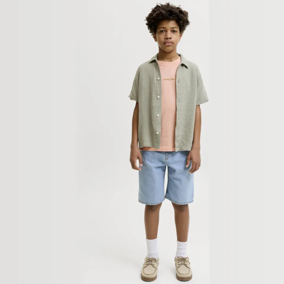 Jack & Jones T-shirt lichtoranje, foto 4