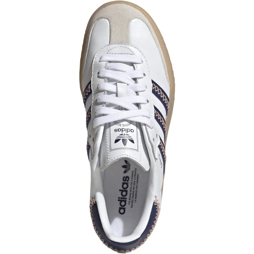Adidas Originals Sambae sneakers wit/donkerblauw, foto 4