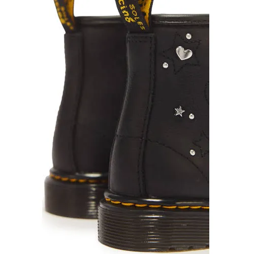 Dr. Martens 1460 Hs T leren enkelboots met studs - zwart, foto 4