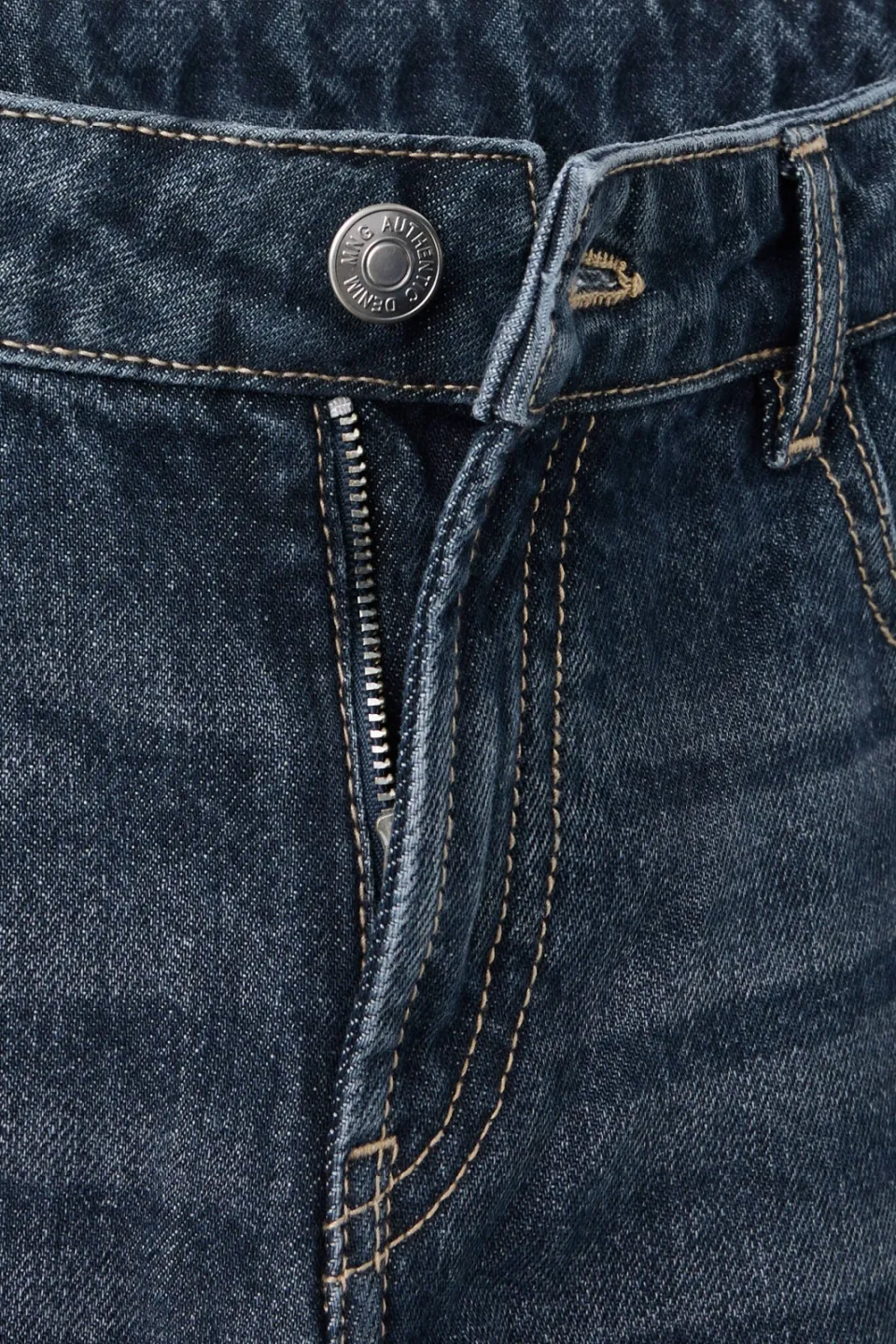 Mango TEEN straight leg jeans - changeant blauw, foto 7