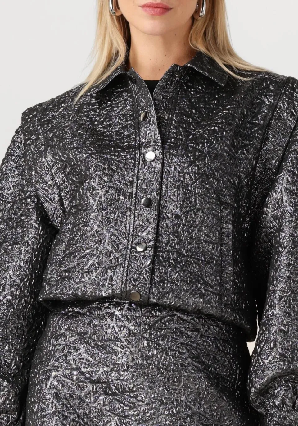 Notre-V Nv-gratia blouse zwart, foto 4
