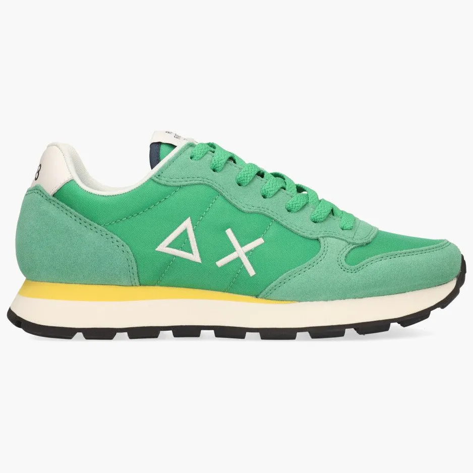 Sun68 Tom Solid lage sneakers groen, foto 3