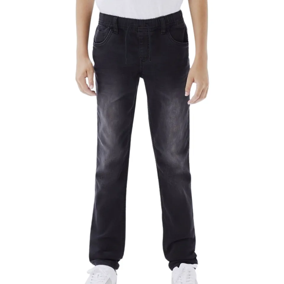 NAME IT KIDS slim fit jeans NKMROBIN zwart, foto 4