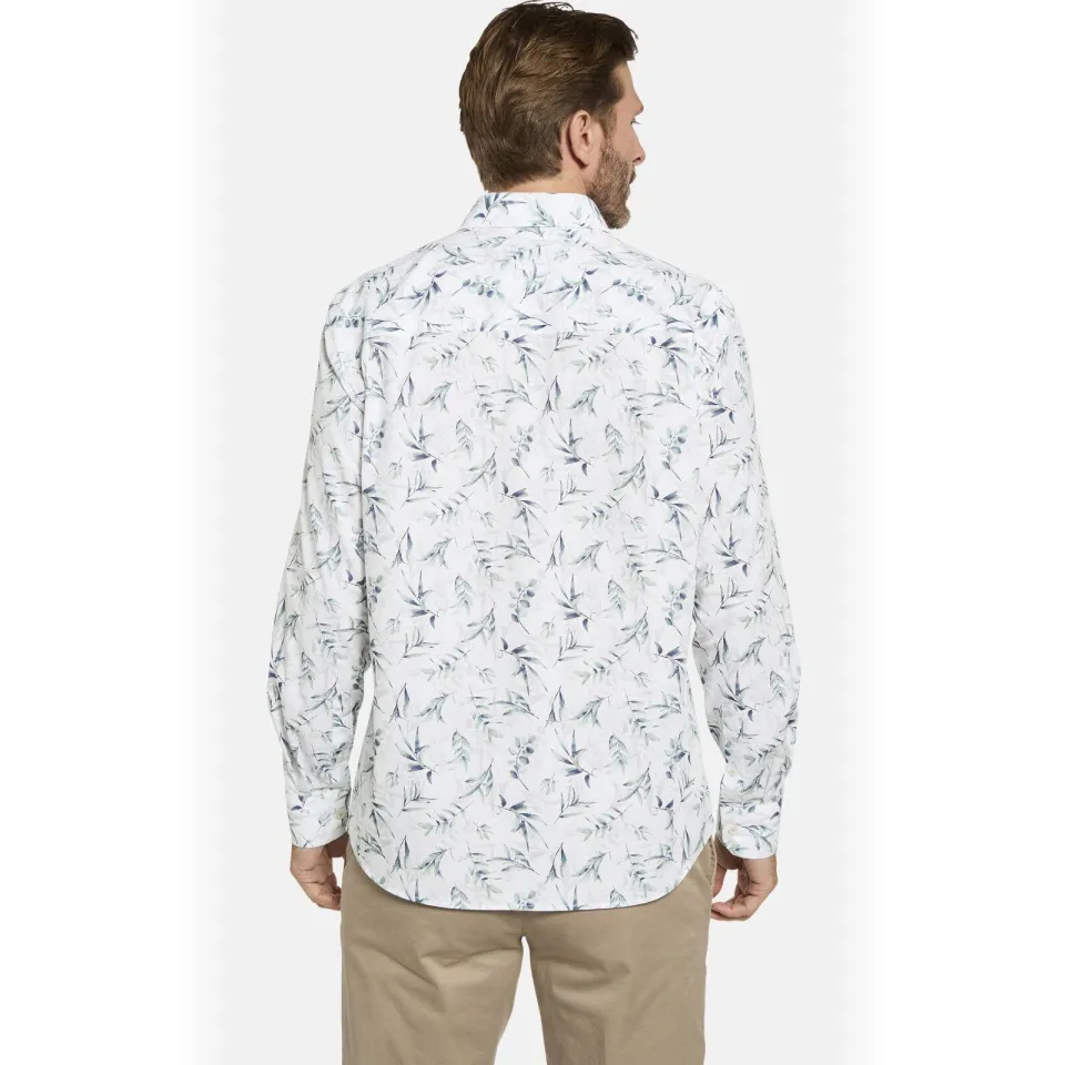 Babista MARINORO regular fit overhemd Plus Size met print - wit, foto 3