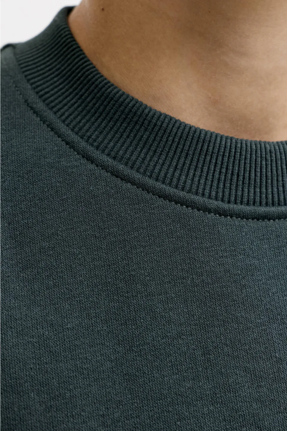 Jack & Jones JUNIOR sweater met logo - donkergroen, foto 5
