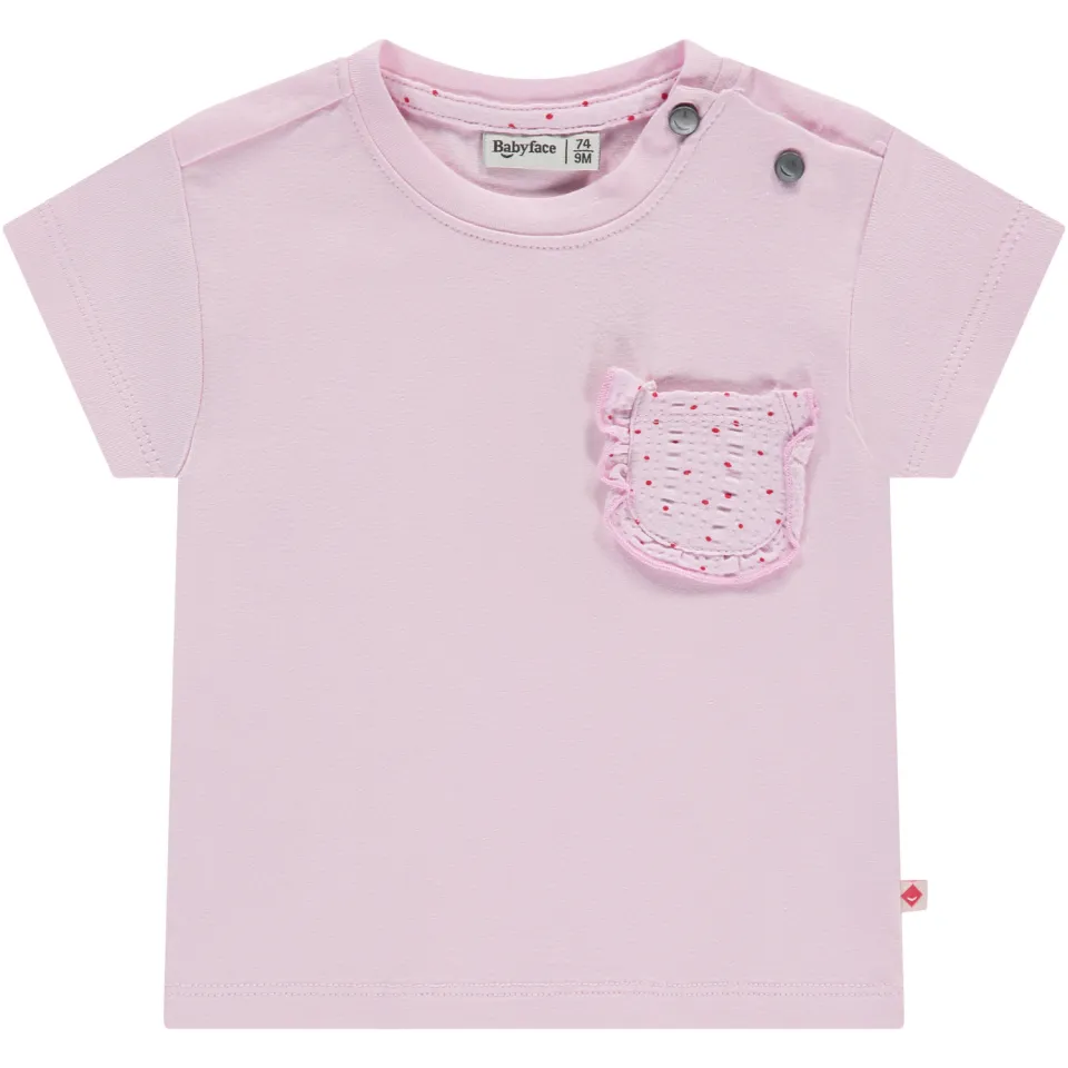 Babyface t-shirt lichtroze