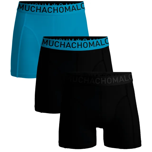 Muchachomalo Heren 3-pack Boxershorts Microfiber Veelkleurig
