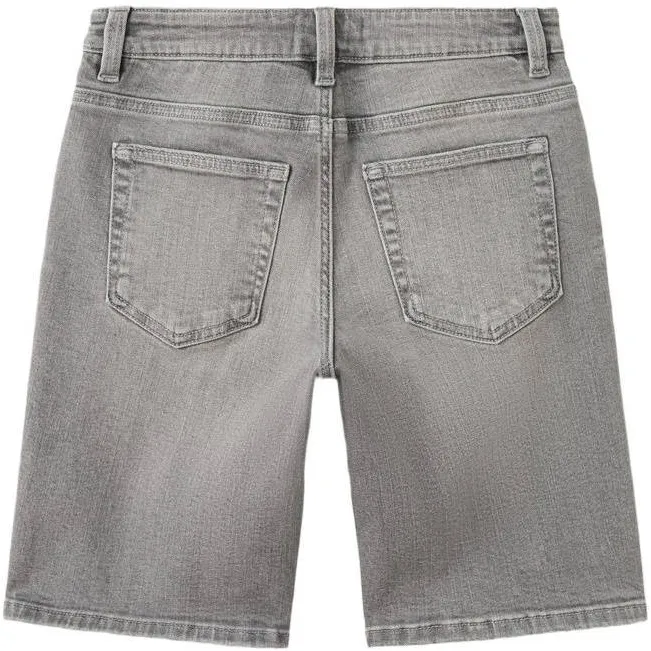 Mango Kids jeansshort grijs, foto 2