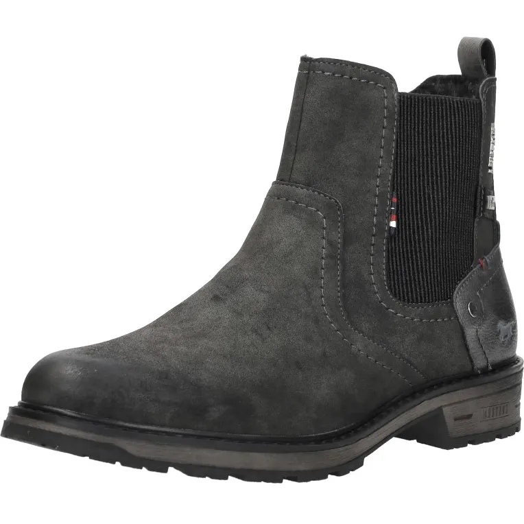 Mustang chelsea boots zwart, foto 4