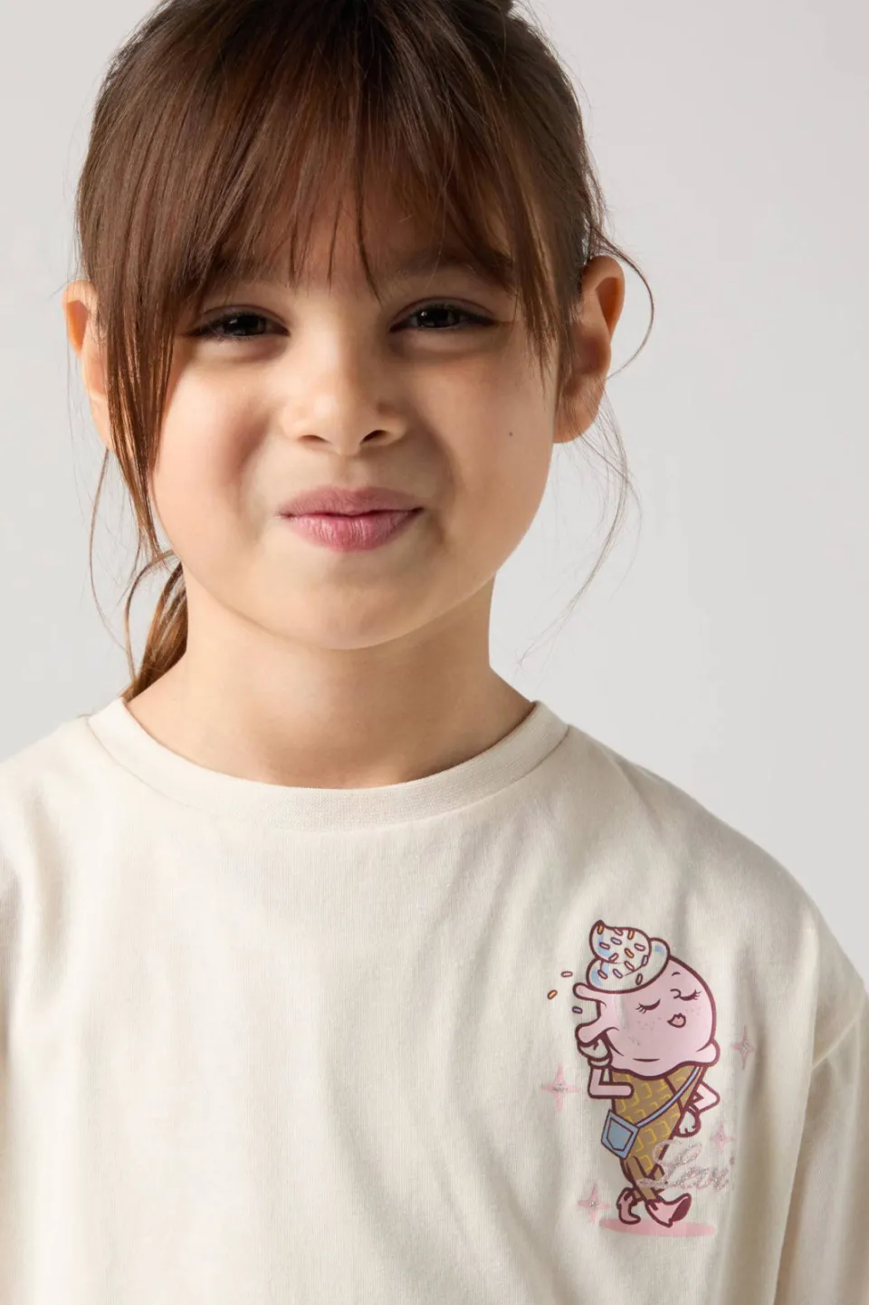 Levi's T-shirt ecru, foto 4