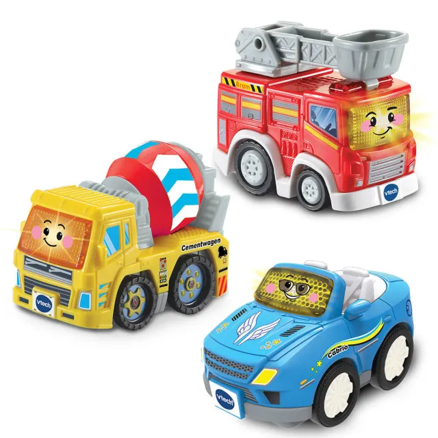 VTech Toet Toet Auto's trio-pack Collin, Sepp en Bram