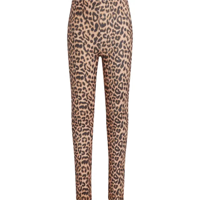 Like Flo slim fit legging panterprint bruin